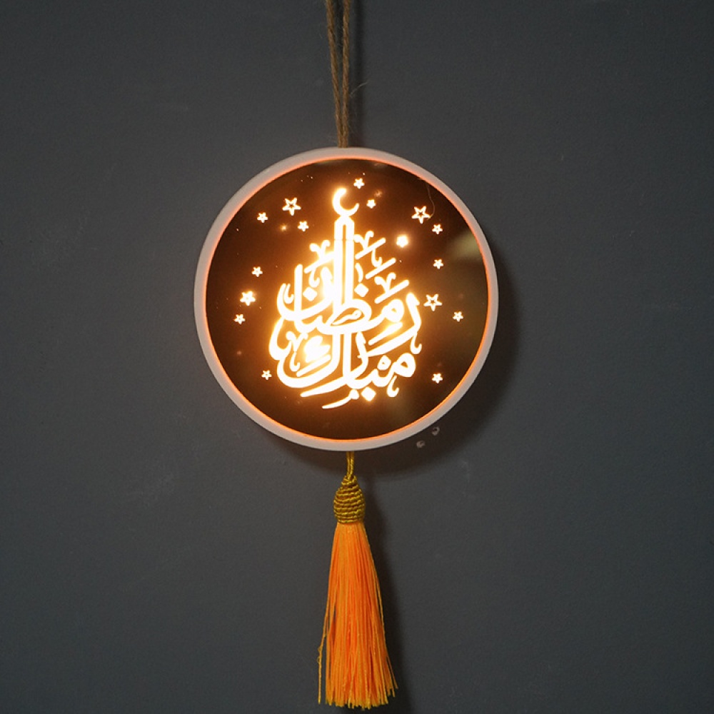 Home Night Light Wall Hanging Lamp Multi-pattern Ramadan Lftar Holiday Decoration Gifts Section 2