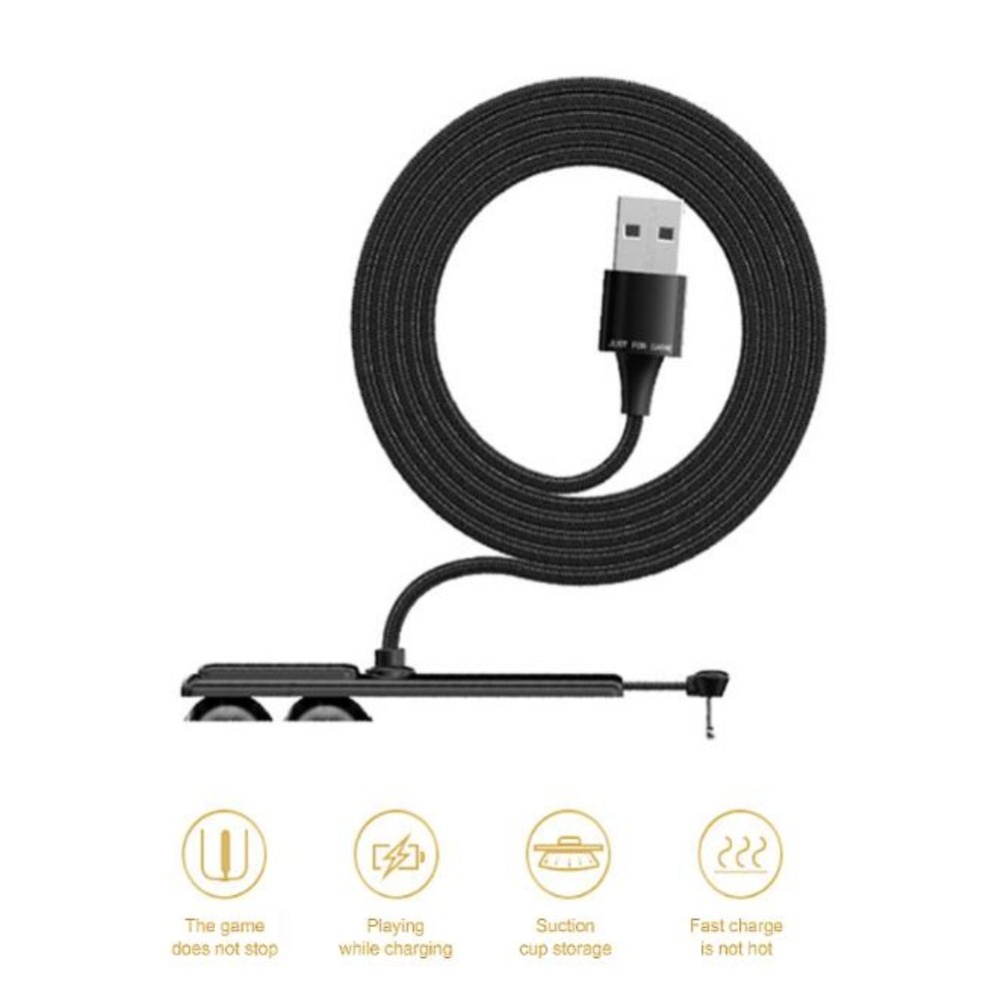 Mobile Game Data Line for Android Huawei Apple Nylon Weaving Fast Charger Bend Charging interface - Image 2