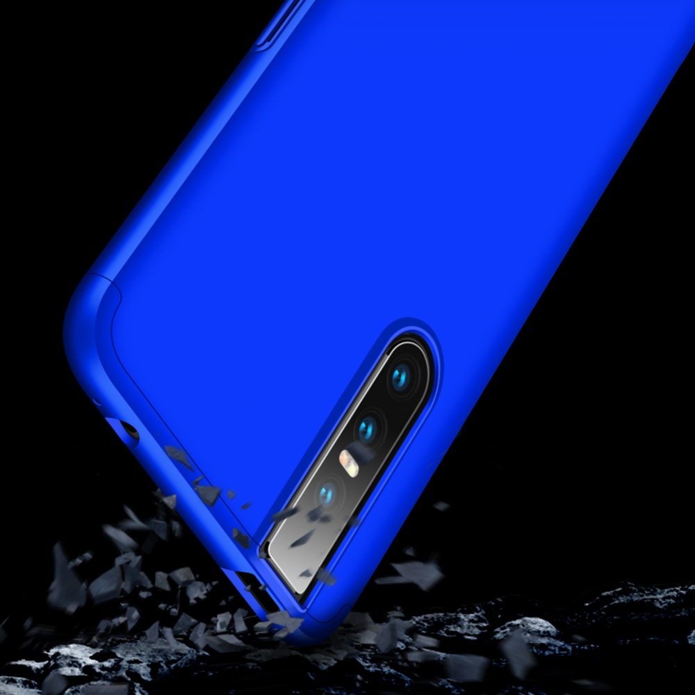 For VIVO V15pro Ultra Slim PC Back Cover Non-slip Shockproof 360 Degree Full Protective Case blue - Image 2