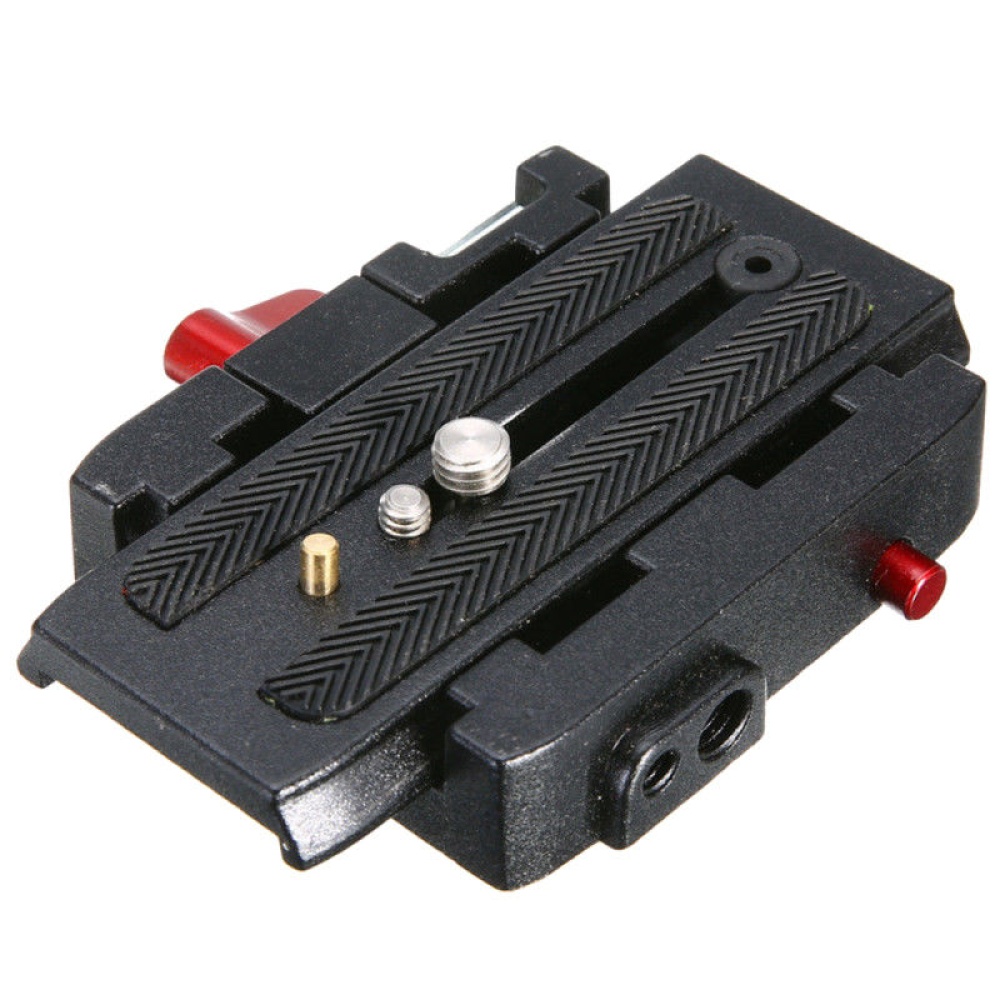 P200 Quick Release Clamp Slide Plate Adapter System for Camera Tripod Ball Head black - Image 2