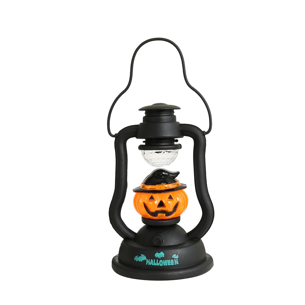 Halloween Flashing Light Pumpkin Decorations Lantern Portable Kerosene Lamp Night pumpkin - Image 3