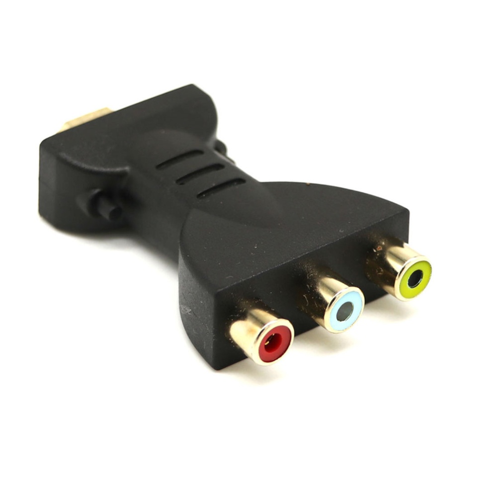 Hdmi-compatible To RCA Converter AV/RGB/RC Video Box HD Adapter Black - Image 3