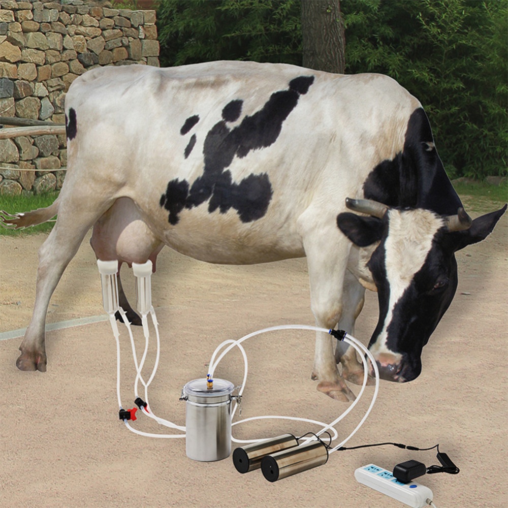 Electric Milking Machine Portable Breast Pump Cow Sheep Eqipment Cattle_British regulatory - Image 2