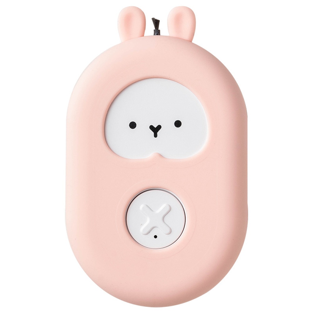 Air Purifier Household USB Charging Negative Ion Portable Necklace for Adults Kids Pink (cute rabbit)