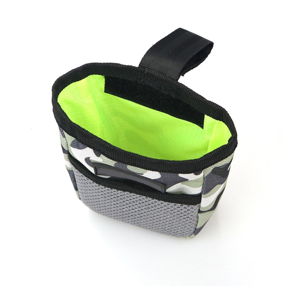 Portable Pet Summer Mini Waist Snack Bag for Outdoor Training red - Image 2