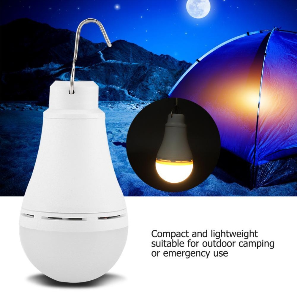 10W USB Charging 3Colors Dimming Bulb for Outdoor Camping Hiking White line - Image 2