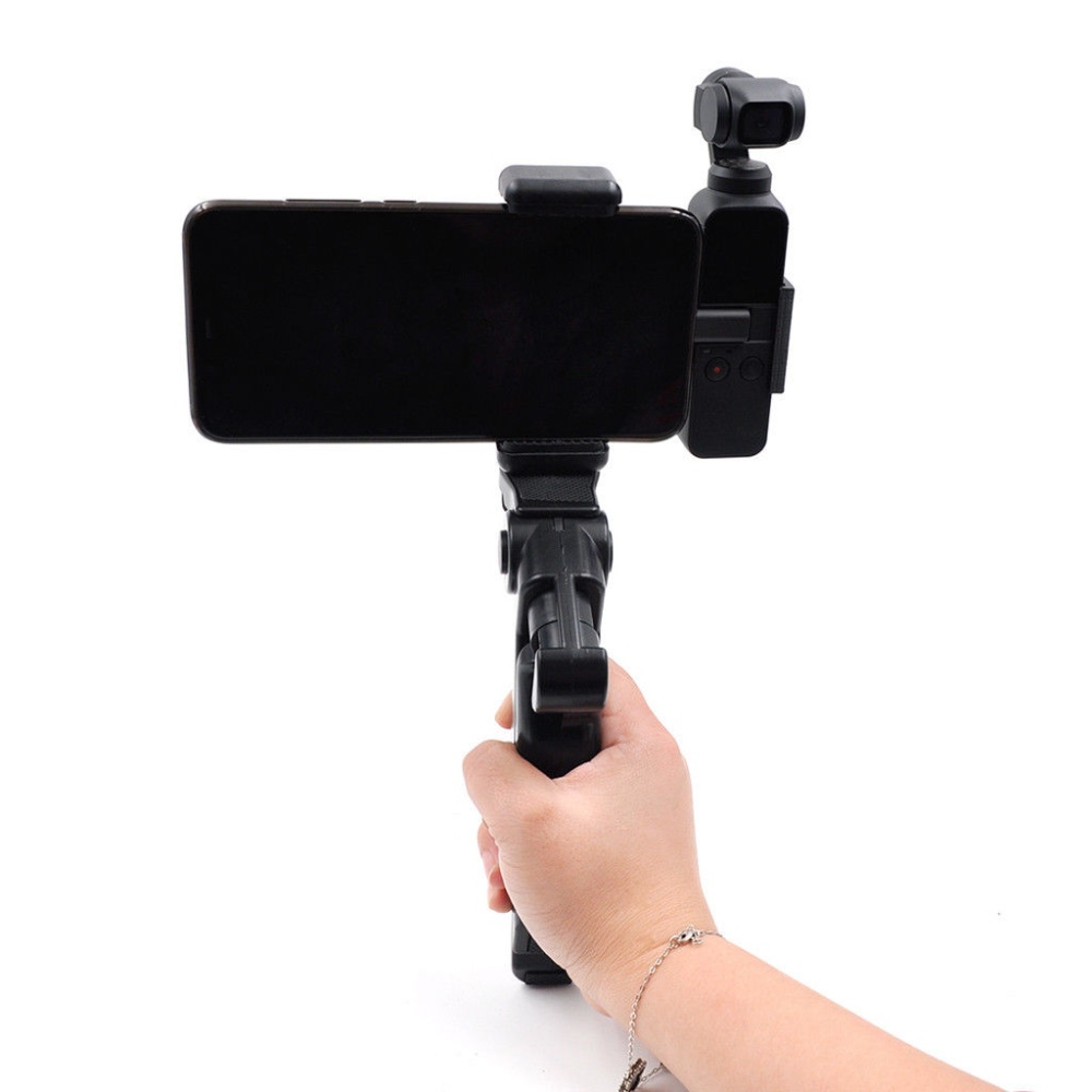 STARTRC For DJI OSMO Pocket Extended Camera Tripod Bracket Mount Phone Holder Accessory black - Image 2