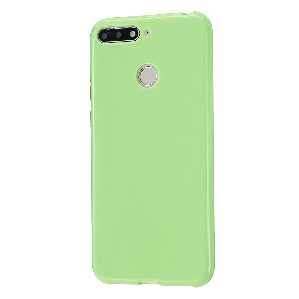 For HUAWEI Honor 7S/7A TPU Phone Case Simple Profile Flexible Soft Cellphone Cover Easy Access Shell Fluorescent green - Image 2