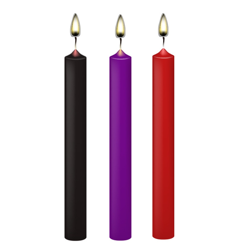 Low Temperature Candles Heat Romantic Wax Dripping for Couples Wedding Home Decration 3 colors - Image 2