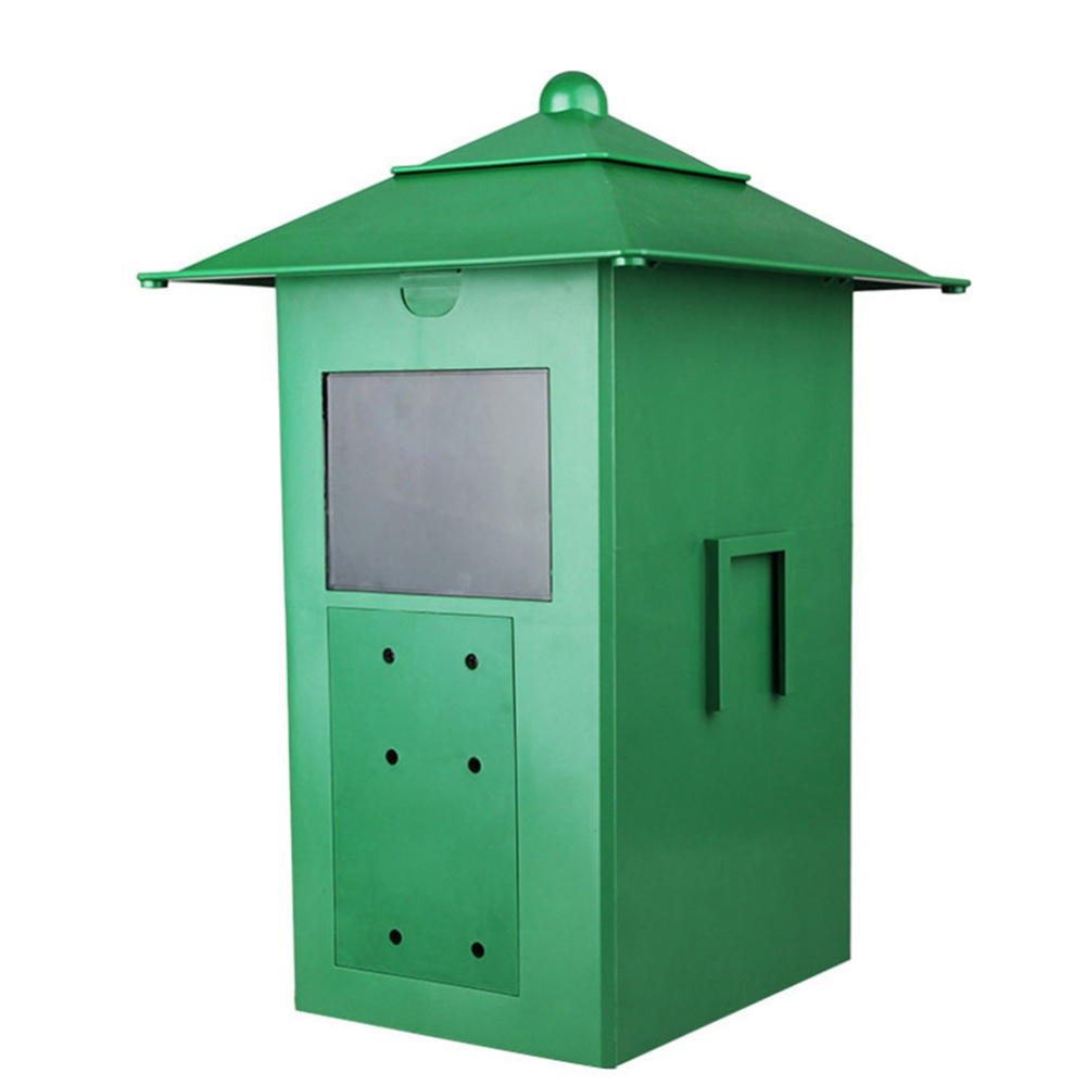 5L Large Capacity Timing Automatic Fish Feeder for Aquarium Pond green