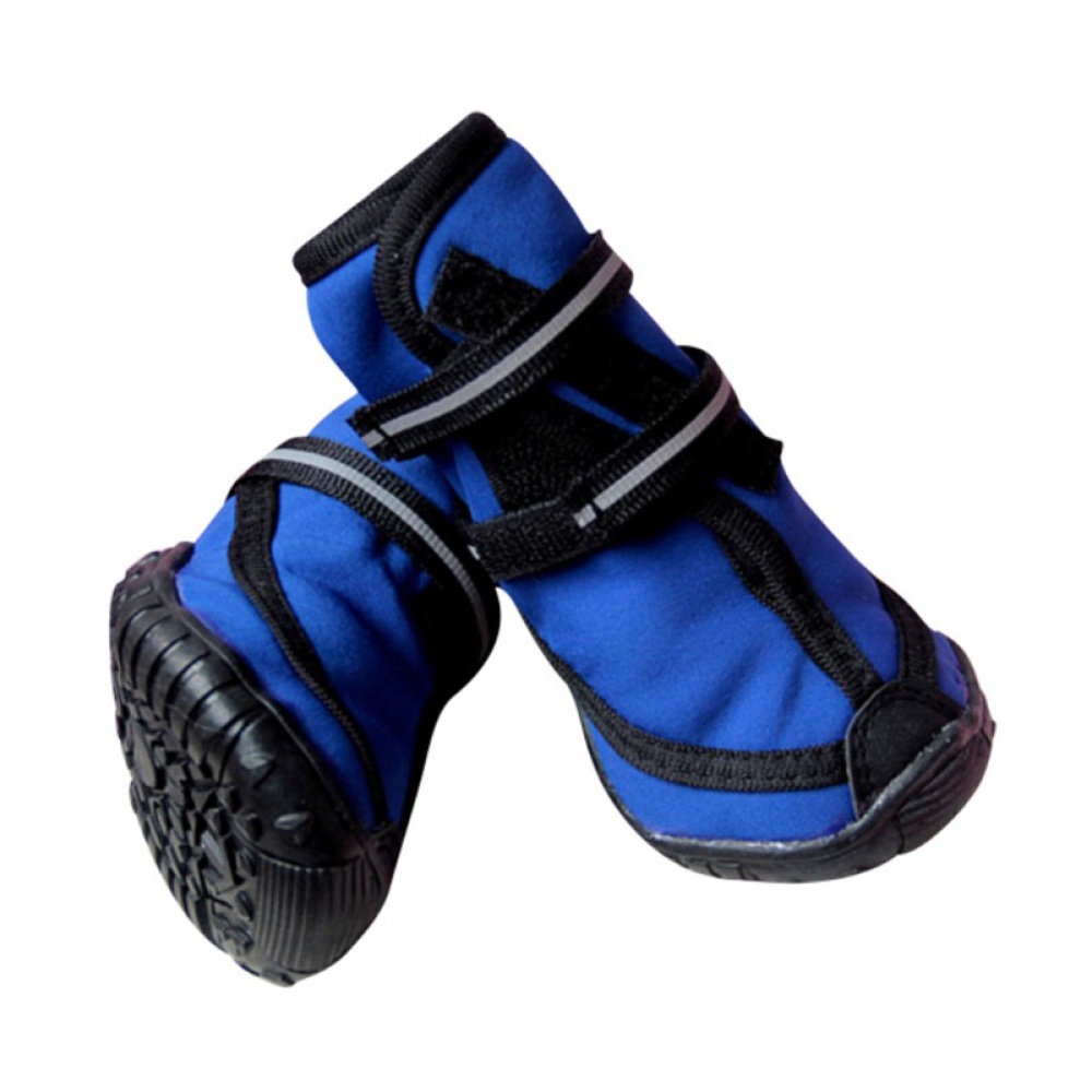 4 Pc/ Set Pet Waterproof Nonslip Rain Shoes for Large Dogs Golden Retriever XXL - Image 3