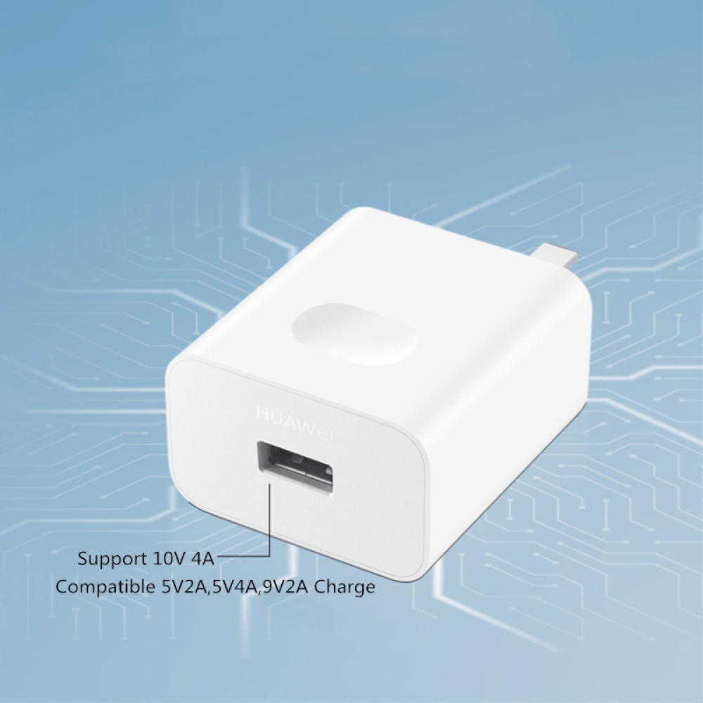 Huawei Supercharge USB Fast Charger 10V 4A 40W Adapter 5A Type C Cable for Honor 10 Magic 2/P20 P30 pro White - Image 2