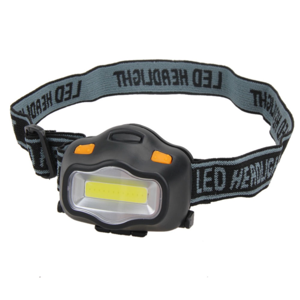3W 500 Lumens LED Headlamp Flashlight Zoomable Headlight Lamp Light Outdoor black