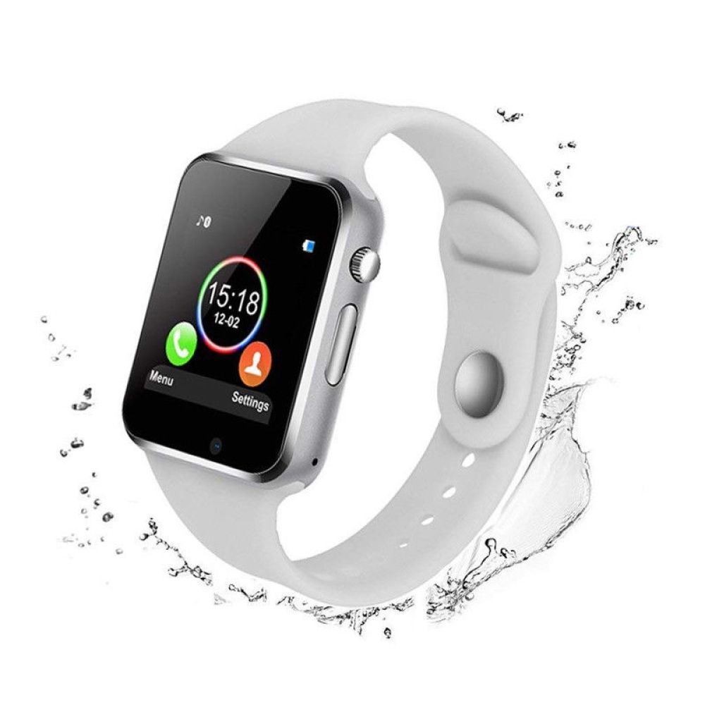 Smart Wrist Watch Bluetooth GSM Phone for Android Samsung iPhone white - Image 2