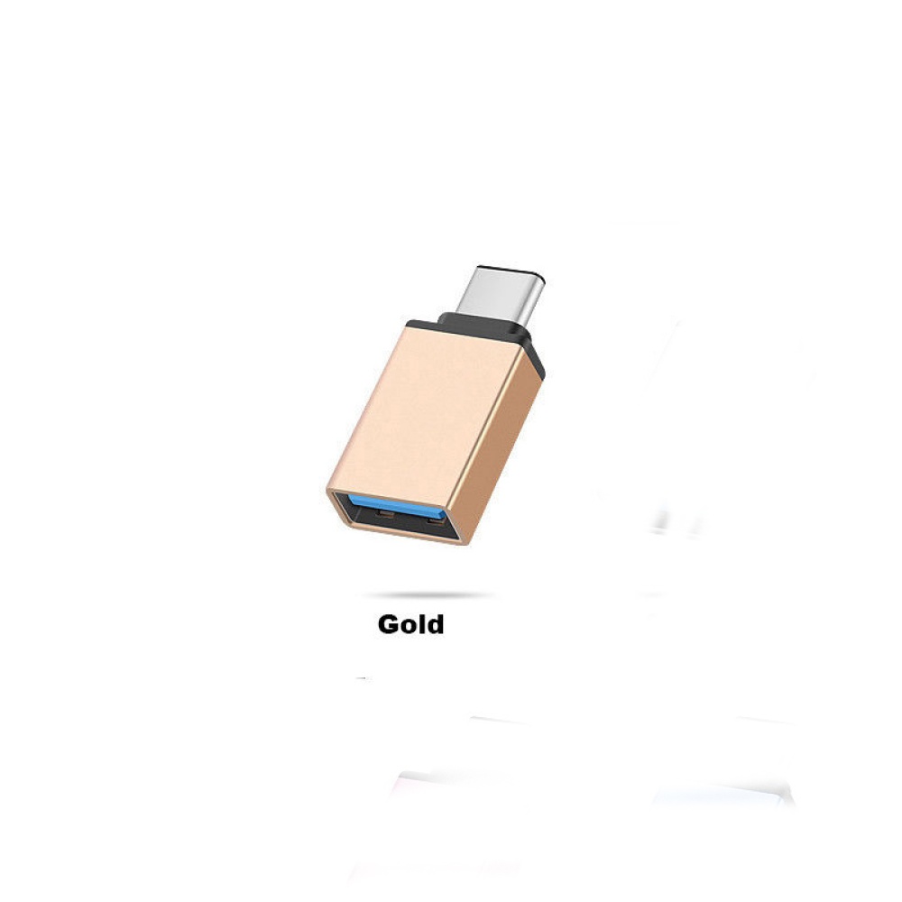 USB-C Type C 3.1 Male to USB 3.0 A Female Adapter Sync Data Hub OTG Rose gold - Image 2