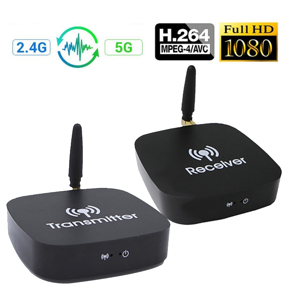 Audio Video 5GHz Wireless HDMI Extender 10m WiFi Transmitter Receiver for Blu-ray Player DVD PC Laptop HDTV U.S. Plug - Image 2