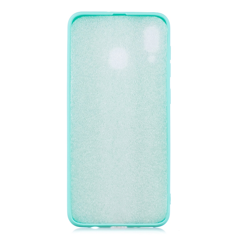 For Samsung A30 Lovely Candy Color Matte TPU Anti-scratch Non-slip Protective Cover Back Case Light blue - Image 2