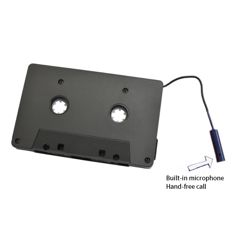 Car Universal Bluetooth Converter Tape MP3 Stereo Audio Cassette Adapter black - Image 2