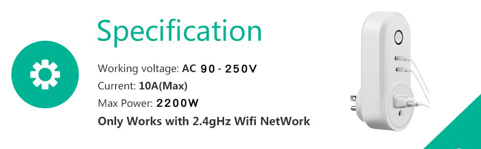 Wifi Smart Socket with USB Outlet Phone Remote Control Support for Alexa Voice - EU Plug - Image 2