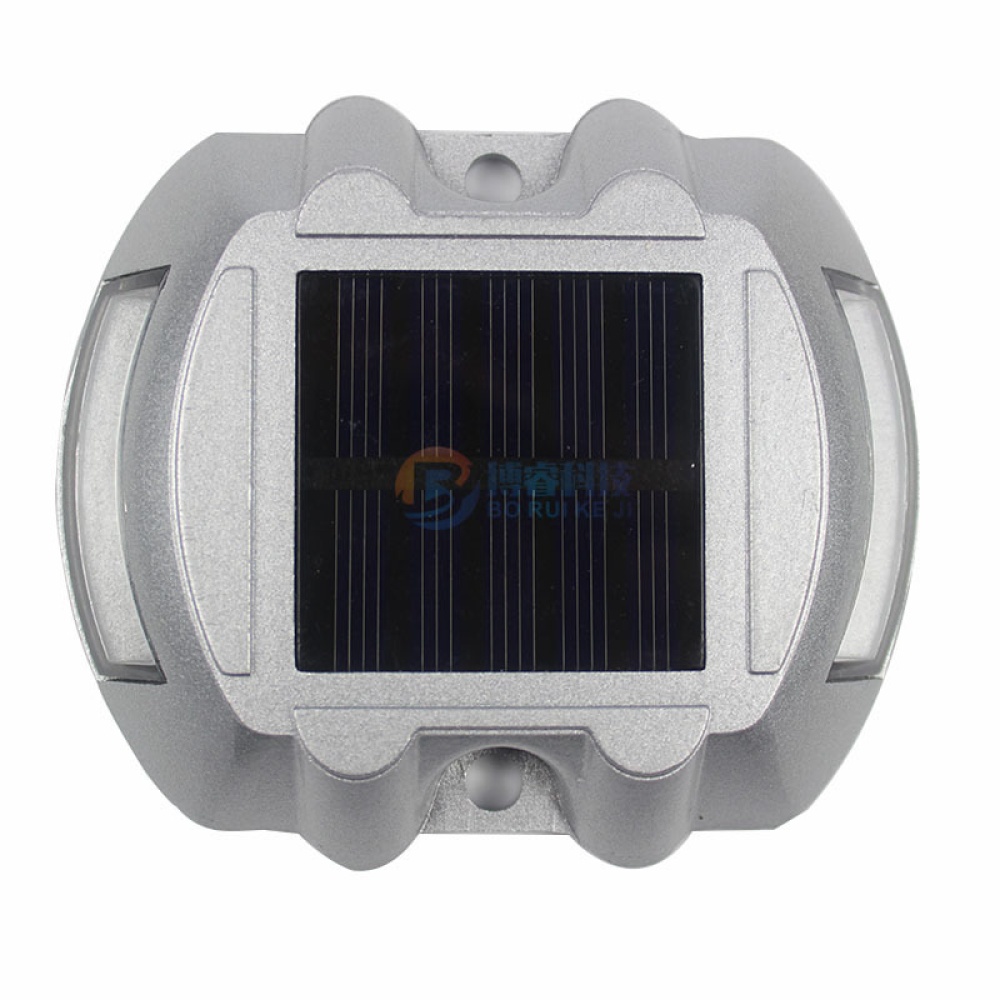 Solar Powered Raised Road Stud Light for Pathway Courtyard Deck Dock Yellow-always on - Image 3