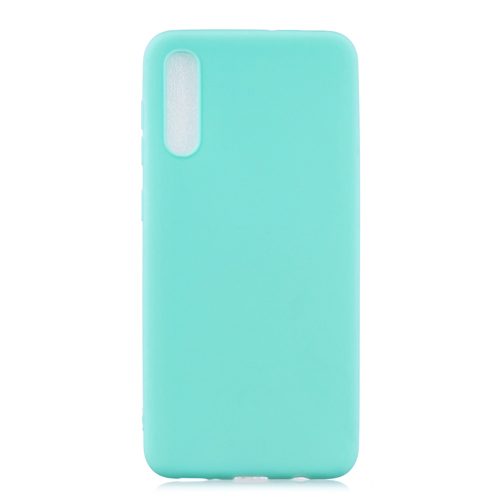 For Samsung A50 Lovely Candy Color Matte TPU Anti-scratch Non-slip Protective Cover Back Case black - Image 2