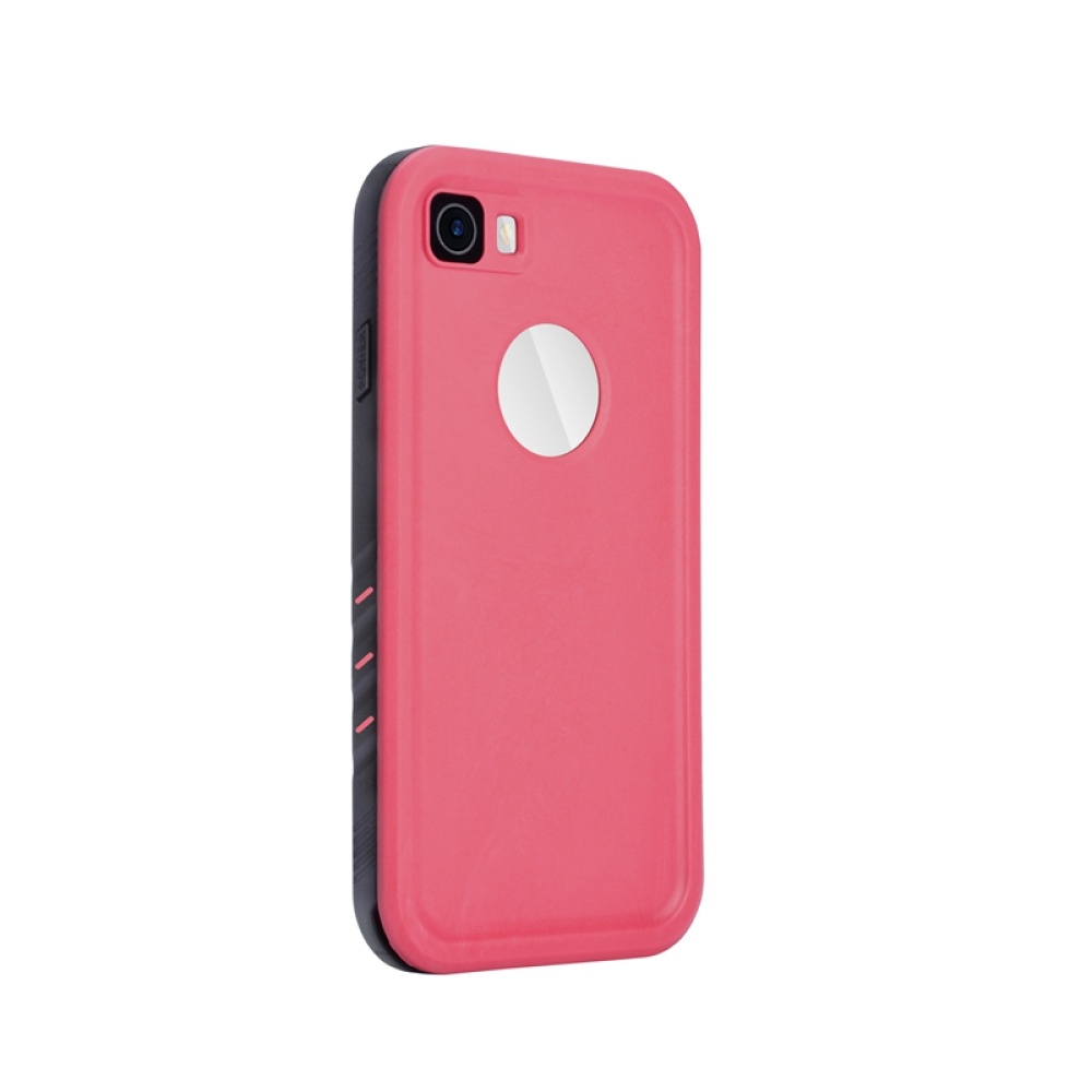 Waterproof Dustproof Snowproof Dropproof Full Body Protective Skin Protector Cover Case for iPhone 7 4.7 inch Pink - Image 2