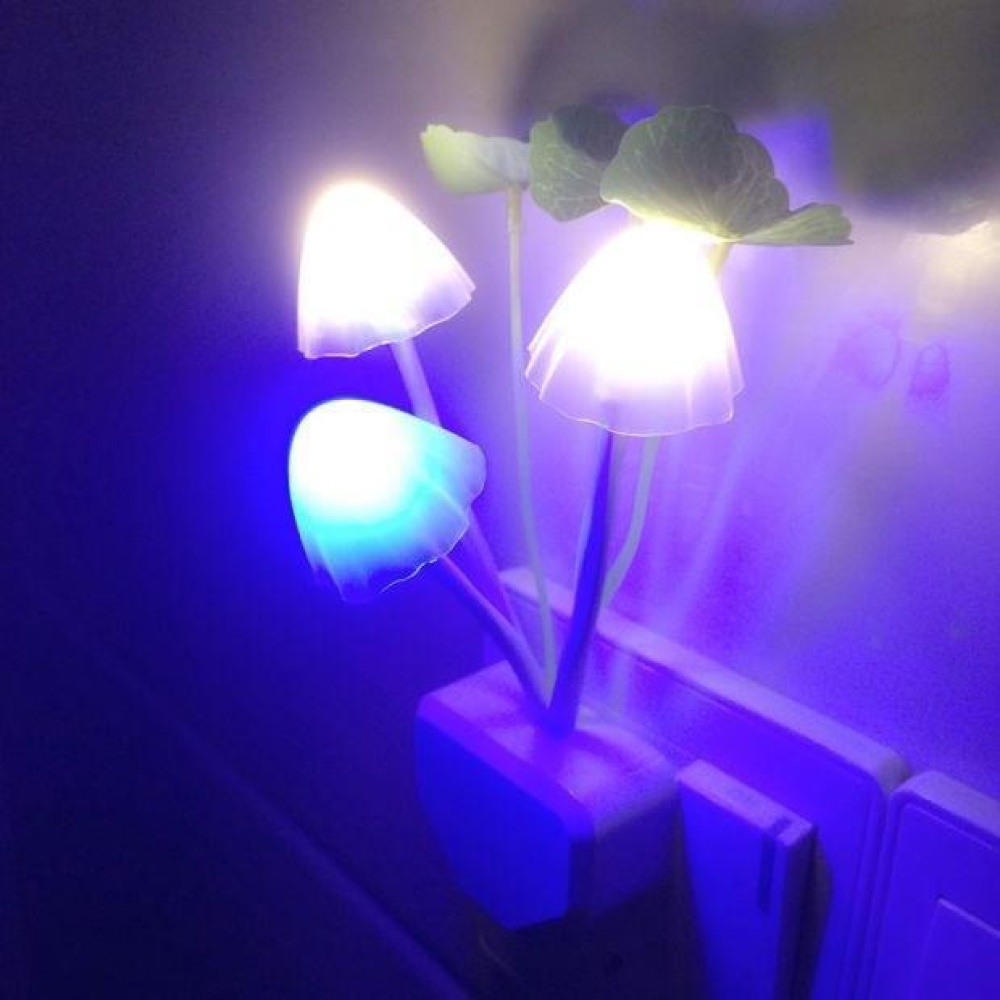 Simple Cute Shaped LED Light Motion Sensor Night for Room Wardrobe Wall Lighting Pink flower night light_conventional - Image 3