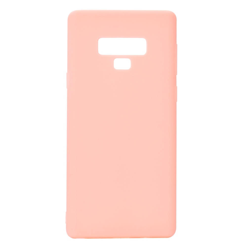 for Samsung NOTE 9 Cute Candy Color Matte TPU Anti-scratch Non-slip Protective Cover Back Case dark pink - Image 2