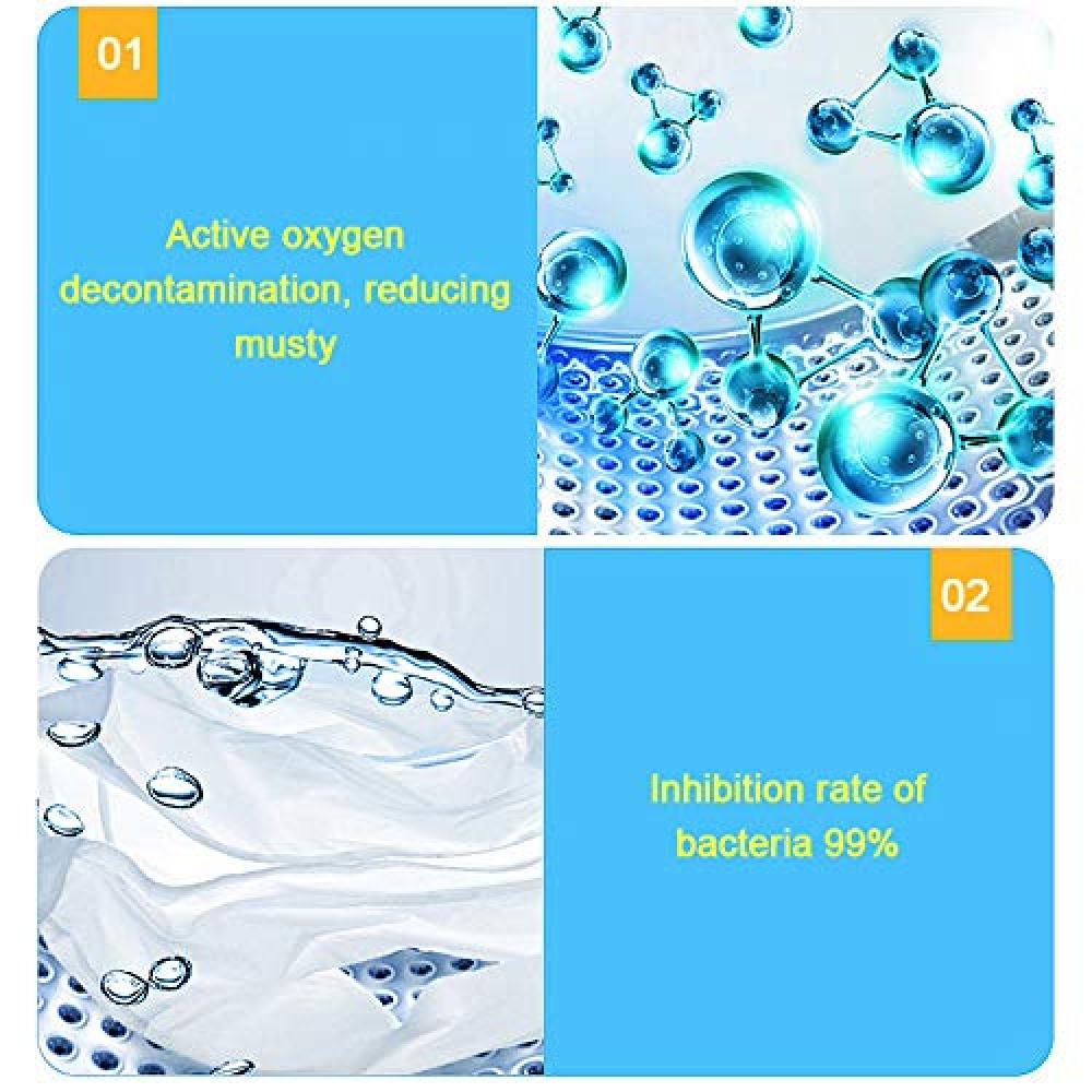 1PC 15G Cleaning Sheet Detergent for Washing Machine Cleaner Descaler 1pc - Image 2