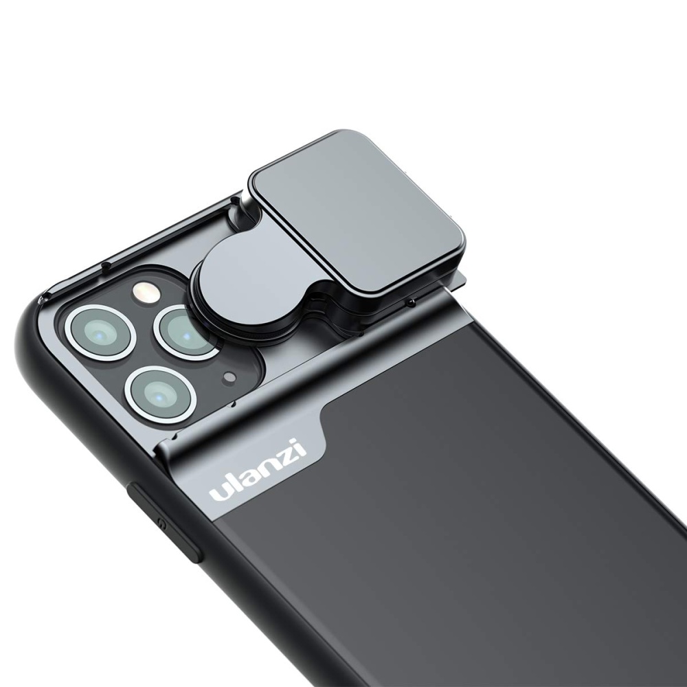 For 11PRO MAX Camera Lens Full Cover Protective Metal Ring Back Protector Case iPhone11 PRO five lens phone case - Image 2