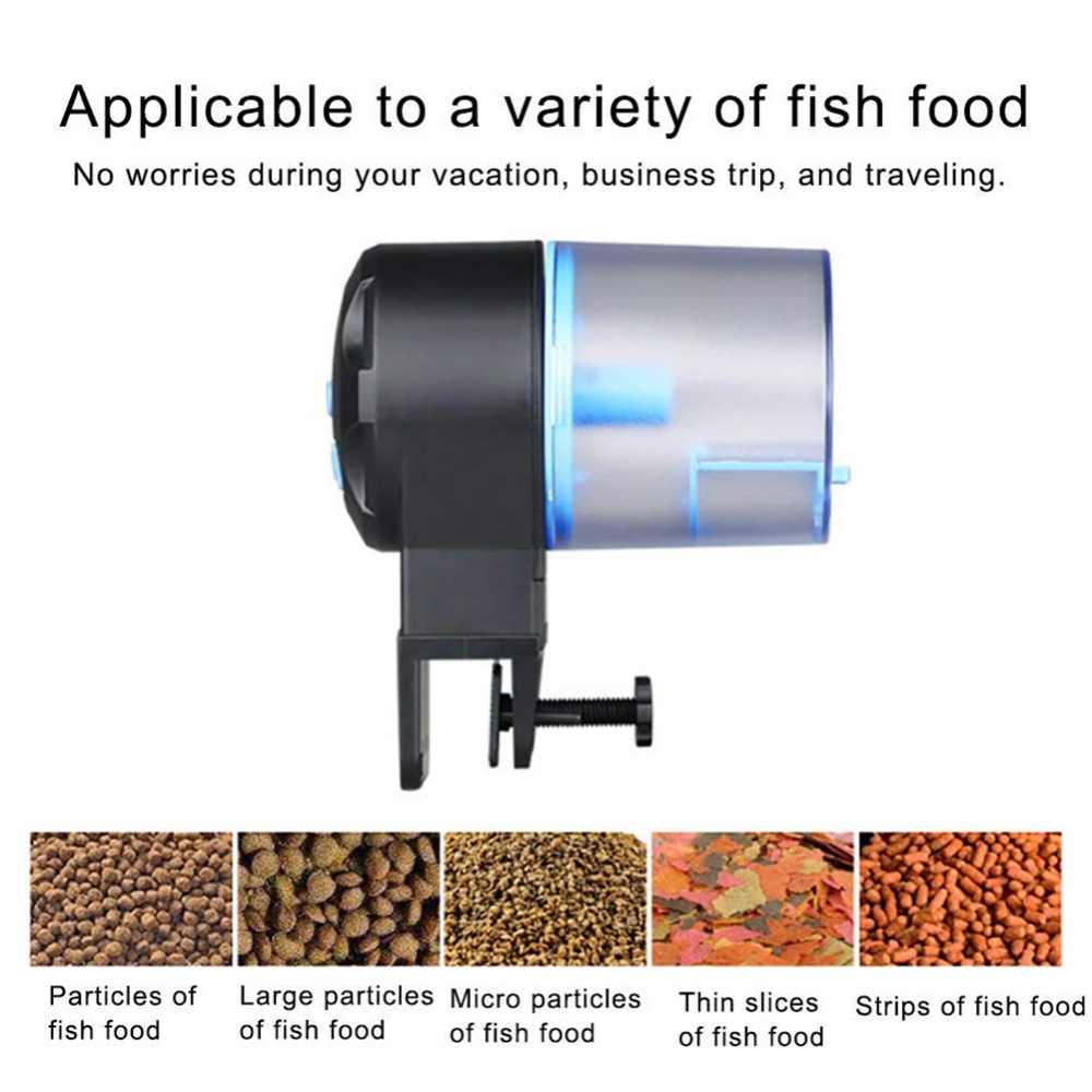 Intelligent Timing Automatic Fish Feeder Food Dispenser for Tank Aquarium feeder - Image 2