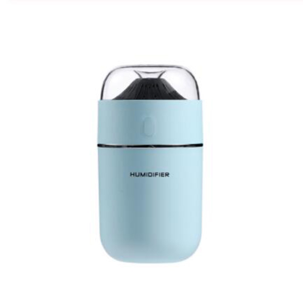 Small Volcano 320ml Electric Aromatherapy Air Diffuser USB Ultrasonic Humidifier Essential Oil Aroma Atomizer blue