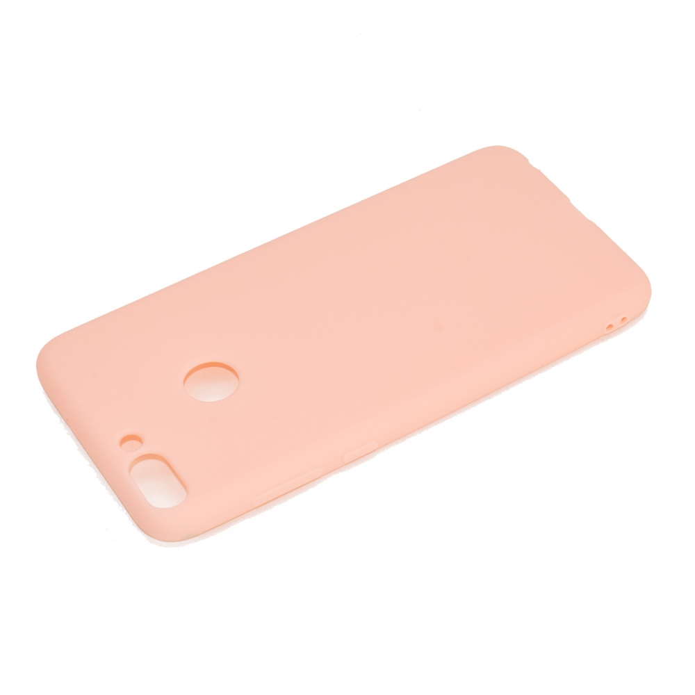 for HUAWEI Honor 9 lite Cute Candy Color Matte TPU Anti-scratch Non-slip Protective Cover Back Case Light pink - Image 2