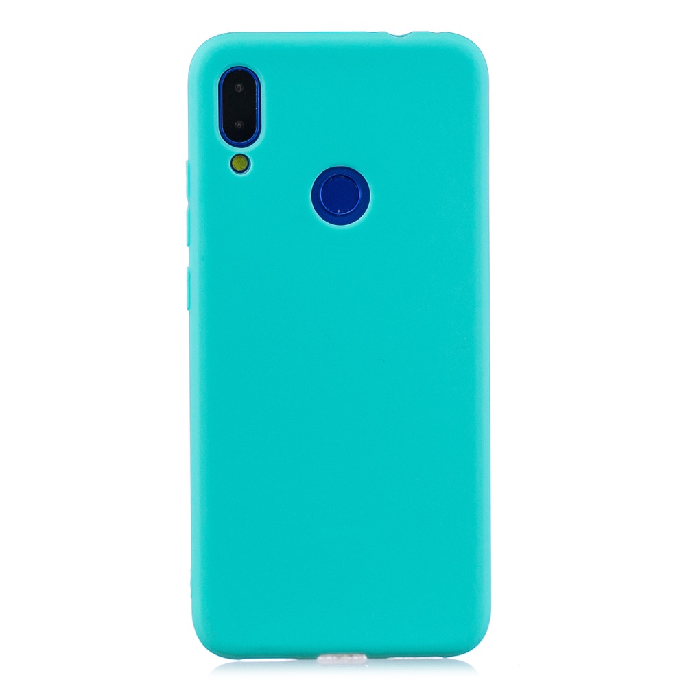 For Redmi 7 Lovely Candy Color Matte TPU Anti-scratch Non-slip Protective Cover Back Case red - Image 2