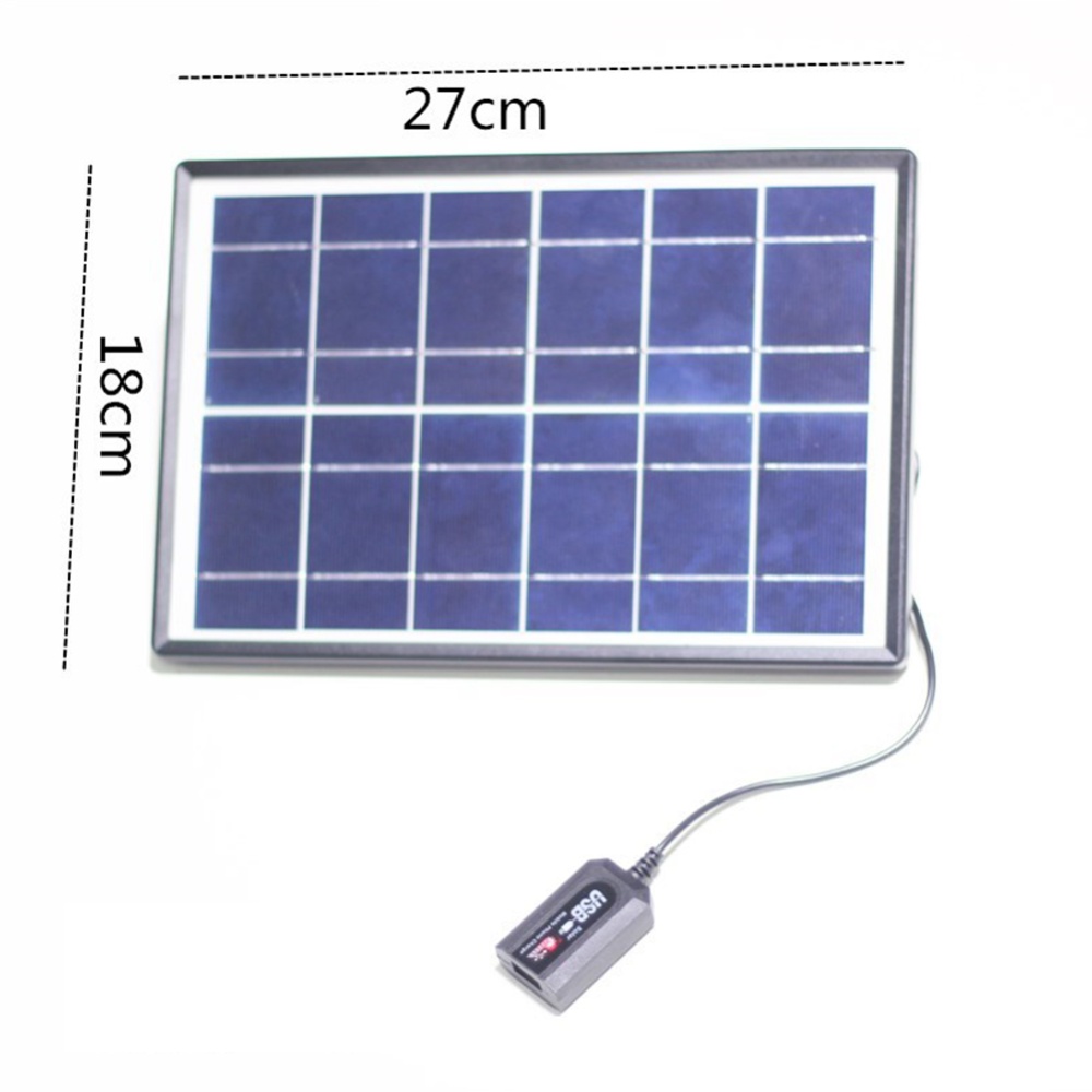 Solar Panel Water Pump Ceramic Tank USB Quiet Brushless Motor Submersible Decoration 6W solar panel