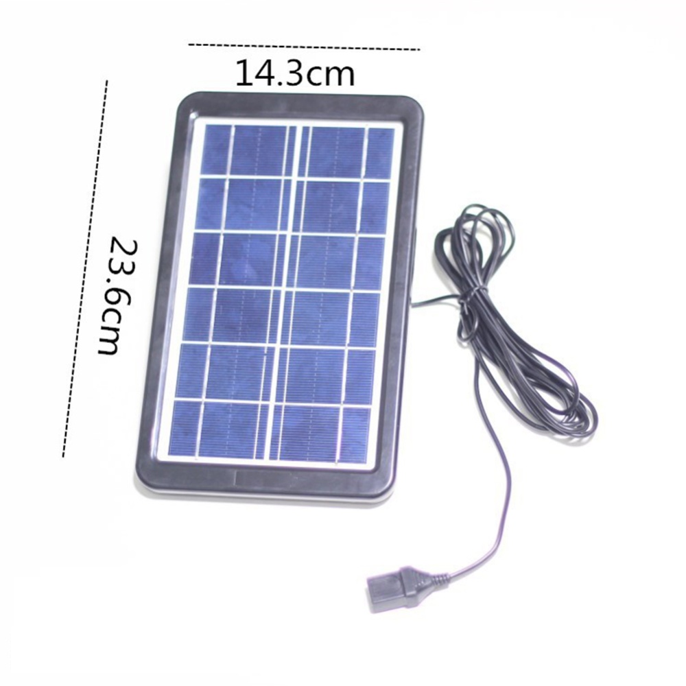 Solar Panel Water Pump Ceramic Tank USB Quiet Brushless Motor Submersible Decoration 3W solar panel