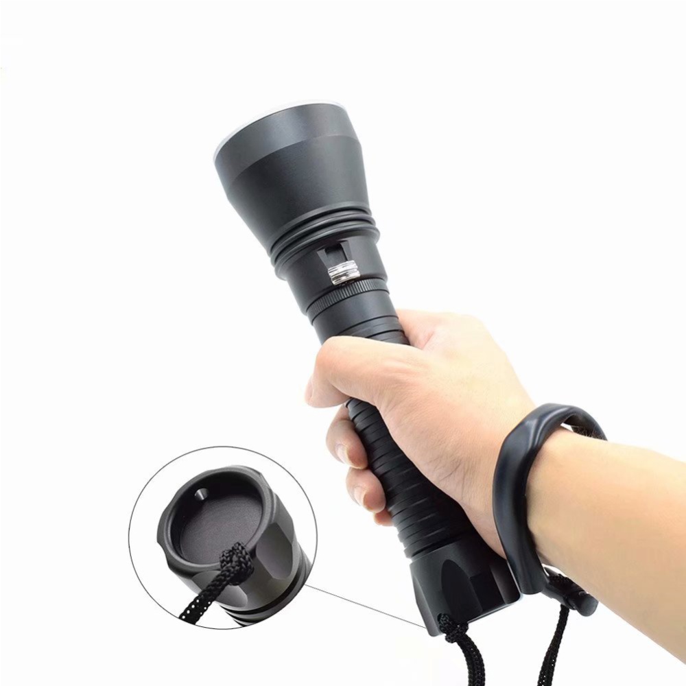 Super Brightness Diving Flashlight Cree XHP70 LED Waterproof Dive Yellow/White Light yellow light