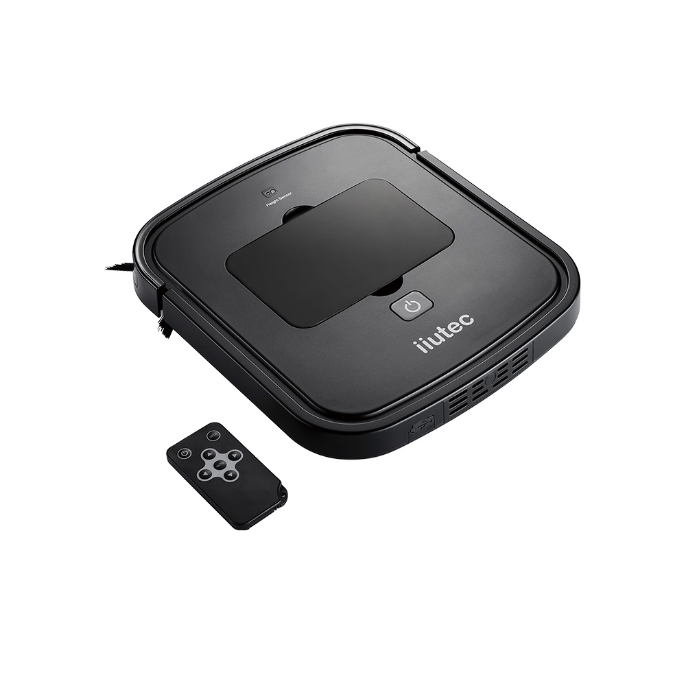iiutec R-Cruiser Ultra Slim 2.95CM Robotic Vacuum Cleaner Sweeping RobotBlack