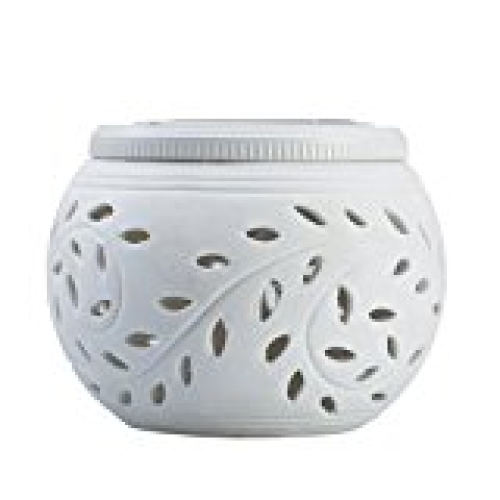 Solar Powered Ceramic Led Garden Lights, Rechargeable Table Lights(White+Color Light)