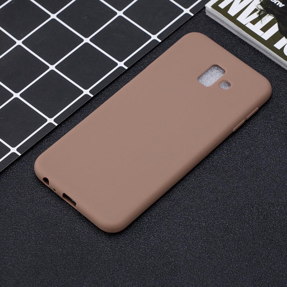 For Samsung J6 PLUS Lovely Candy Color Matte TPU Anti-scratch Non-slip Protective Cover Back Case 9 - Image 2