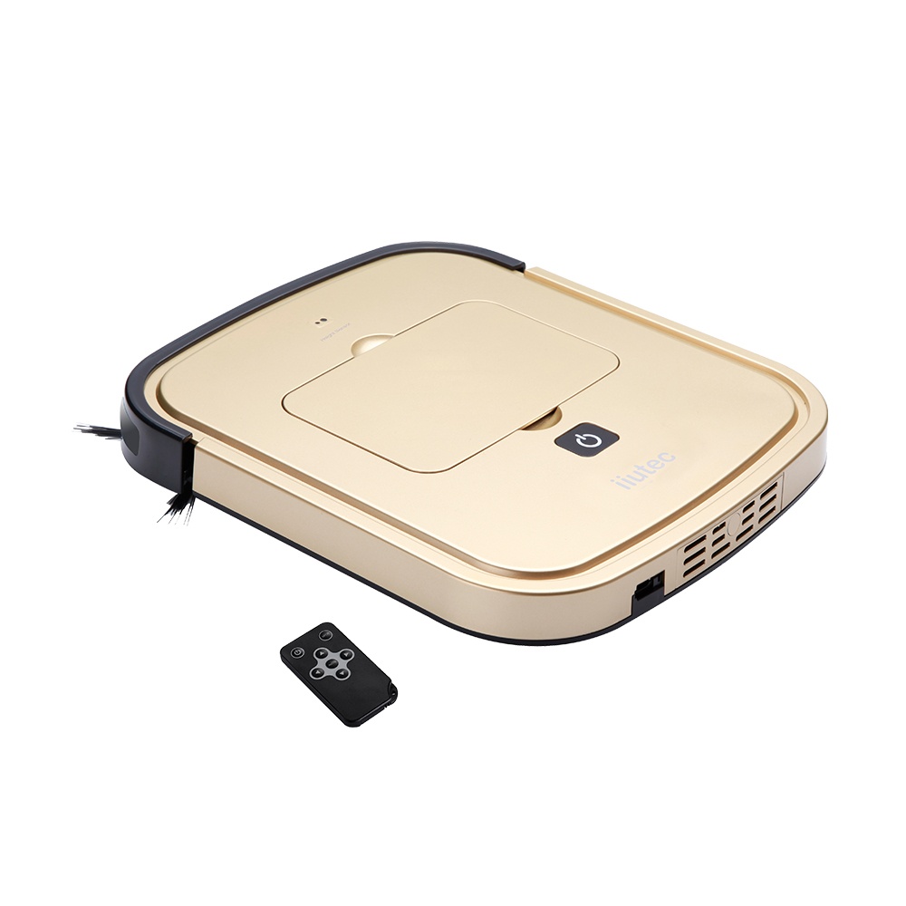 iiutec R-Cruiser Ultra Slim 2.95CM Robotic Vacuum Cleaner Sweeping Robot Gold