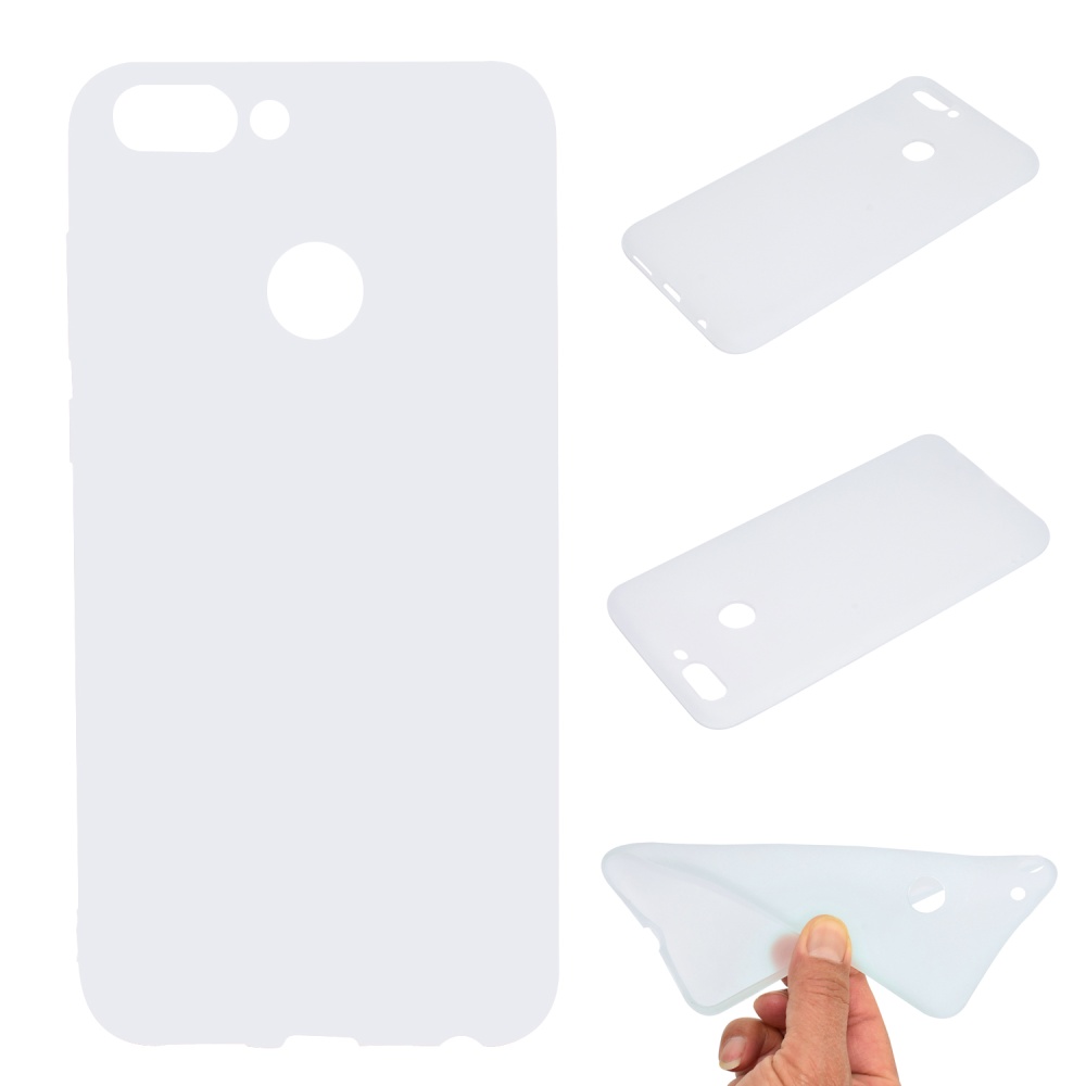 for HUAWEI Honor 9 lite Cute Candy Color Matte TPU Anti-scratch Non-slip Protective Cover Back Case white - Image 2