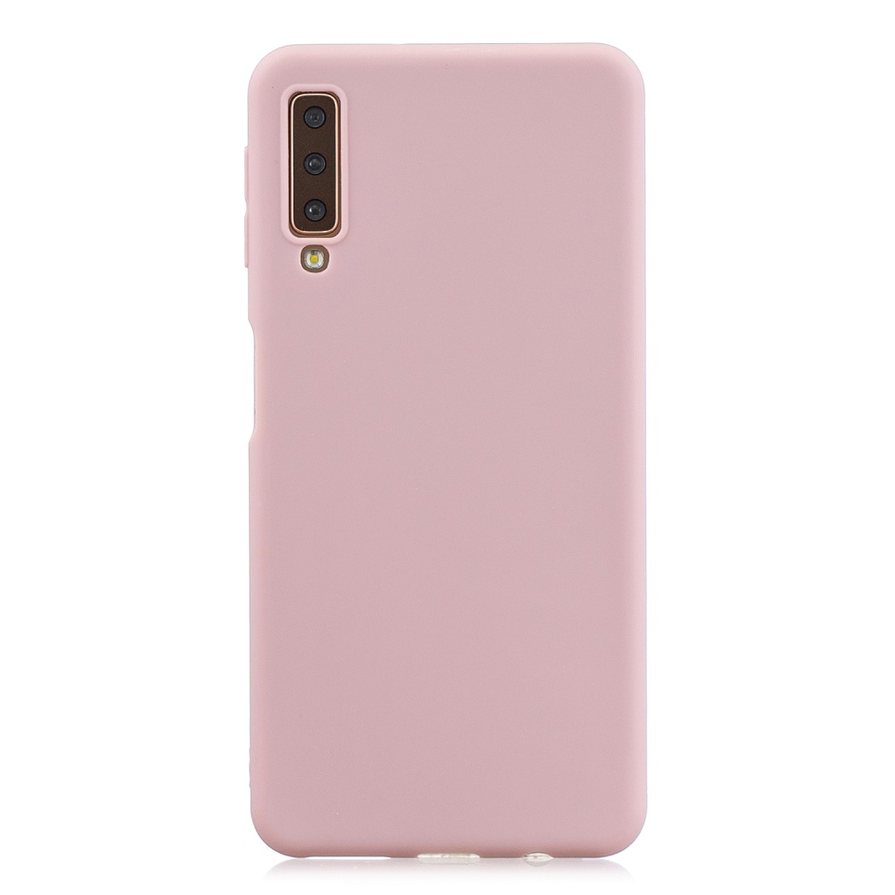 For Samsung A7 2018 Lovely Candy Color Matte TPU Anti-scratch Non-slip Protective Cover Back Case 9 - Image 2