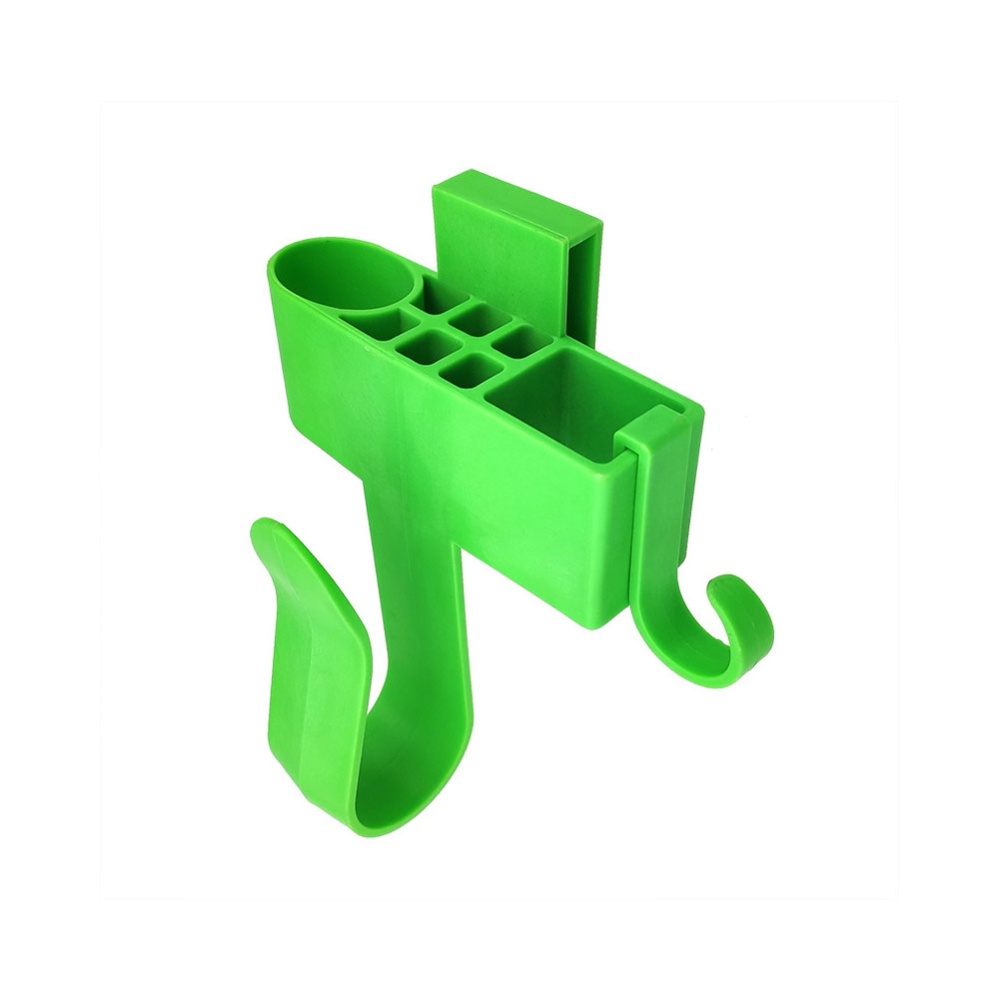 Wear Resistant Tool Waist Rack Multi Slots Organizer Drill Holder Worker green