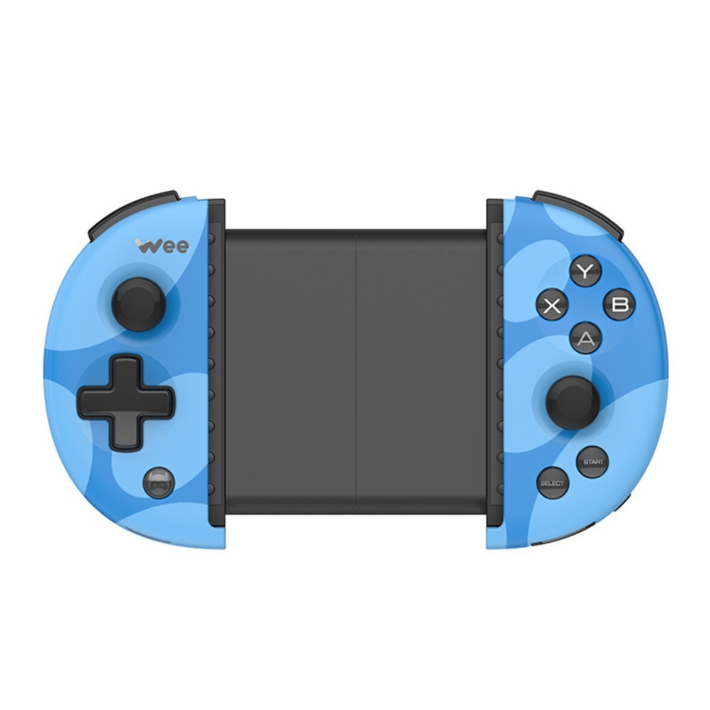 FlyDiGi Wee Mobile Game Controller - Stretchable Handle, Bluetooth Support, Built-in Battery, Anti-Slip Grip (Blue) - Image 2