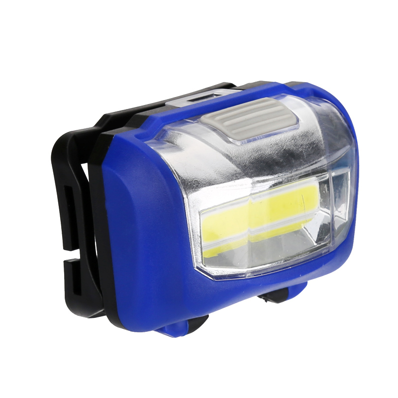 COB LED Headlight - Durable Design, 110 Lumen, 3 Light Modes, Weatherproof, Up To 100,000 Hour Service Life (Blue) - Image 2