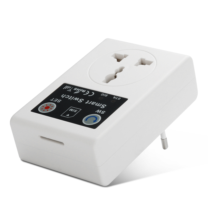 Universal Socket GSM Smart Plug - Socket, Quad Band, 2000W, 10Amp