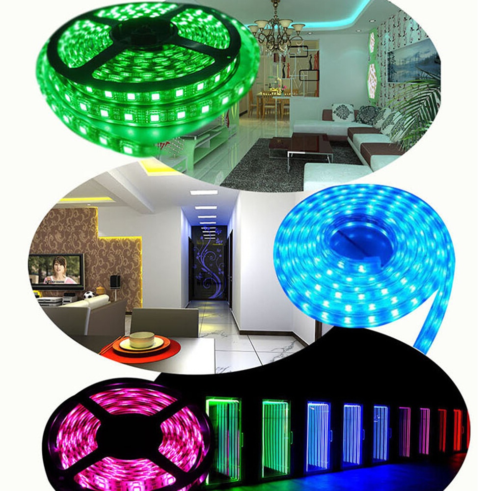 300LEDs RGB 15 Colors Strip Light 5M IP65 Waterproof SMD3528 Bright Lamp European regulations - Image 2