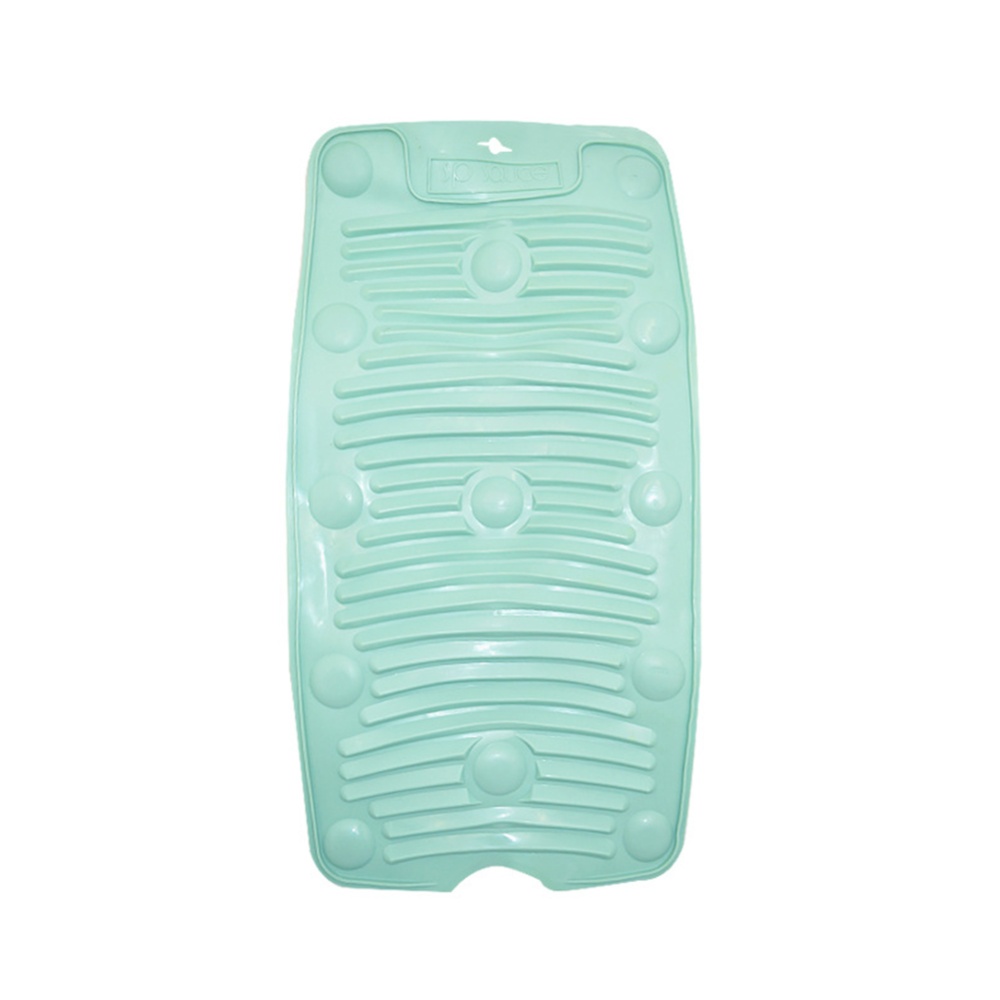 Foldable Drain Non-slip Washboard with Suction Cup for Home Kitchen Accessories green