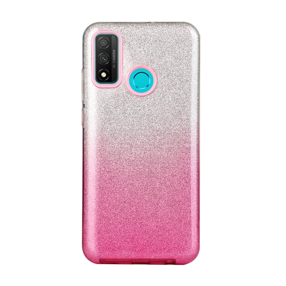 For HUAWEI Mate 30/Nova 5I pro/Mate 30 Pro/PSmart /Y5P/Y6P 2020 Phone Case Gradient Color Glitter Powder Cover with Airbag Bracket Pink - Image 2